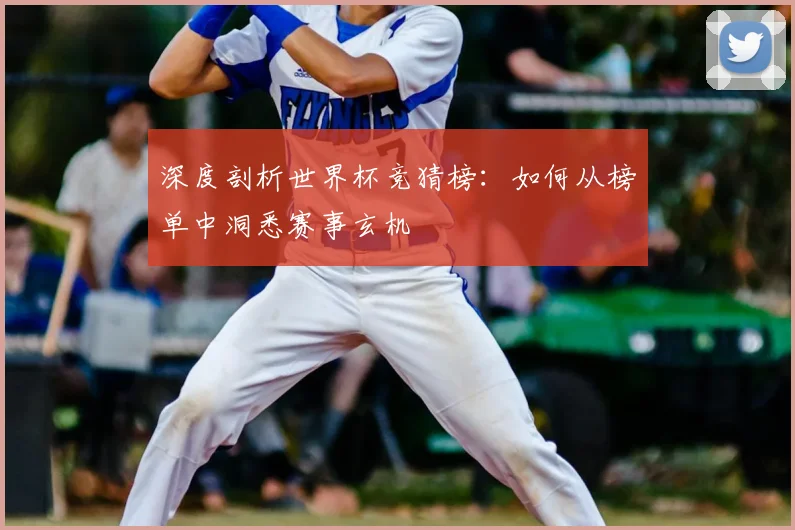 深度剖析世界杯竞猜榜：如何从榜单中洞悉赛事玄机